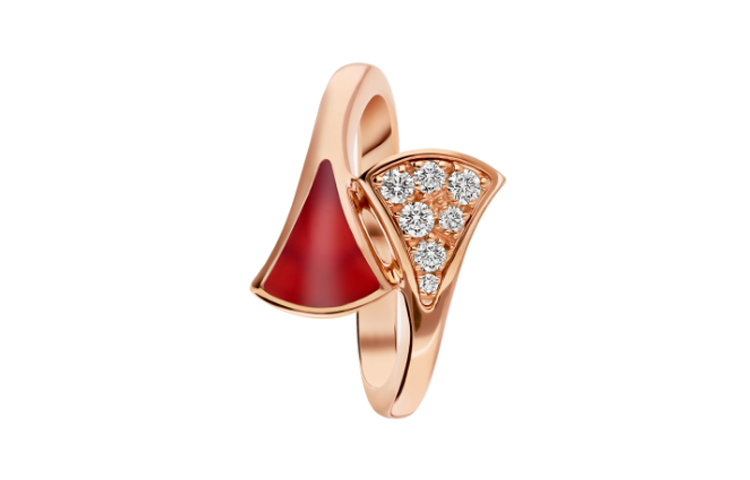 (Women) BVLGARI DIVAS’ DREAM 18K Rose Gold Ring for Women - Rose Gold Color. AN858645 圖 3