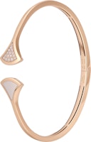 (Women) BVLGARI Divas' Dream Diamond Fan 18k Rose Gold Bracelet for Women. BR858680 (Women) BVLGARI Divas' Dream Diamond Fan 18k Rose Gold Bracelet for Women. BR858680