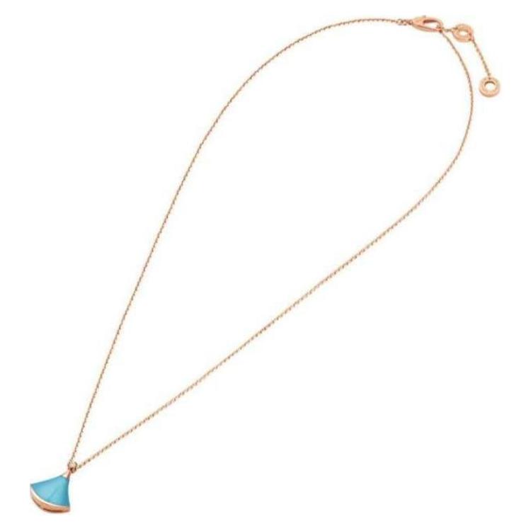 (Women) BVLGARI DIVAS' DREAM Pendant Necklace Rose Gold for Women. 350584 圖 3