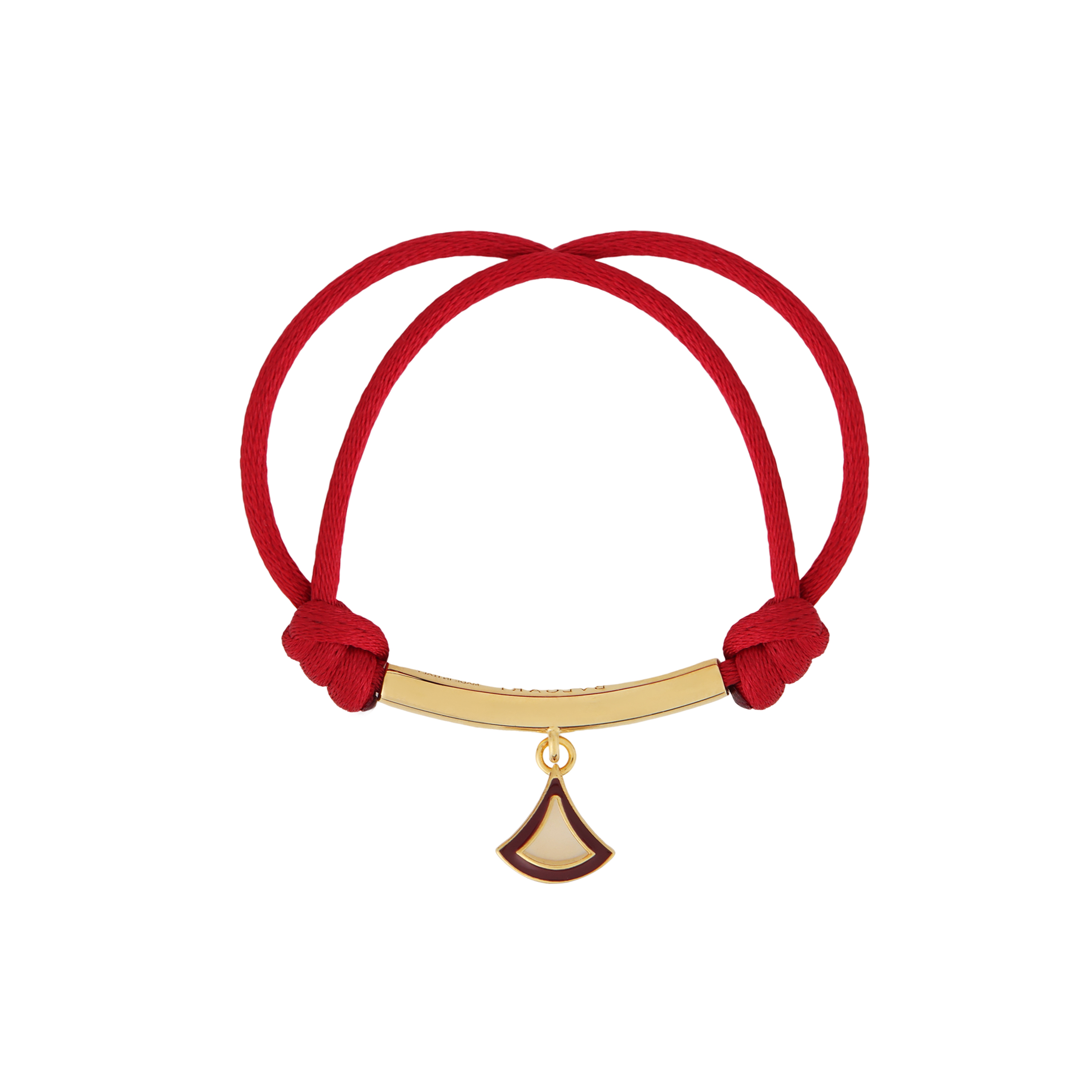 (Women) BVLGARI DIVAS’ DREAM Red Serpenti Head Alloy  Bracelet. 291115