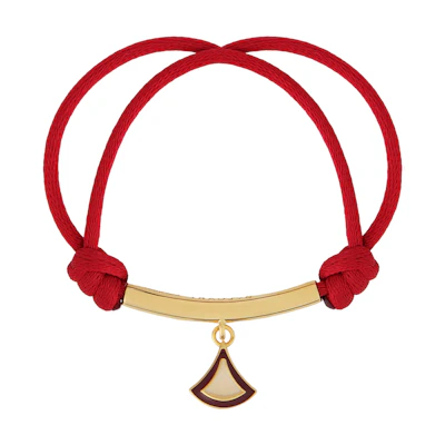 (Women) BVLGARI DIVAS’ DREAM Red Serpenti Head Alloy Bracelet. 291115