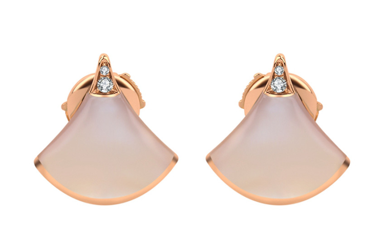 Purchase (W) BVLGARI DIVAS’ DREAM 玫瑰金鑽石珍珠母貝女性耳環 OR857535-352600