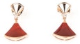 Order (W) BVLGARI Diva''s Dream 玫瑰金紅玉髓鑽石耳環 女款 356749