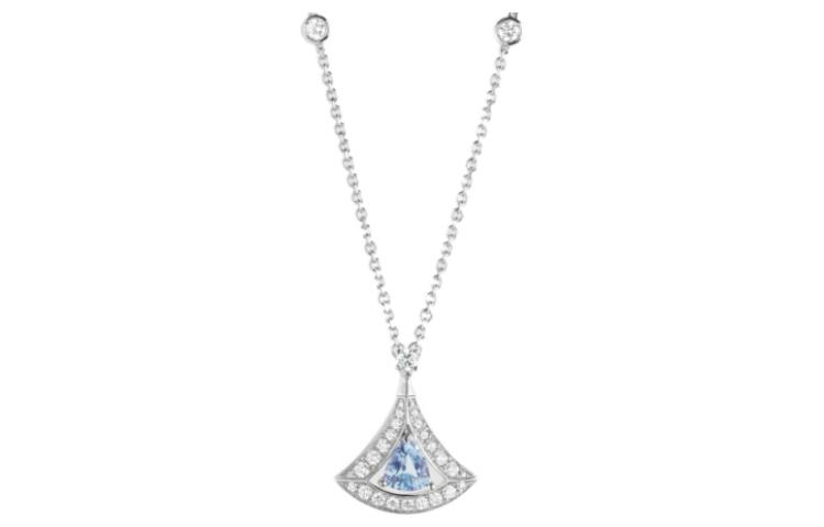 (Women) BVLGARI DIVAS’ DREAM Silver Necklace with Diamond Hollow Design for Women. 354052 圖 2