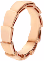 Order (W) BVLGARI 優雅18K玫瑰金極簡女戒 - 玫瑰金色款。 358762