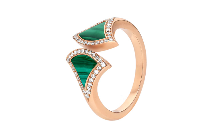 (Women) BVLGARI Elegant 18K Rose Gold Ring for Women - Fashionable & Versatile. 359037