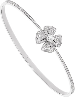 (W) BVLGARI Fiorever優雅花卉鑽石手鏈-女士專屬花卉設計手鏈。 BR859038 Lookbook (W) BVLGARI Fiorever優雅花卉鑽石手鏈-女士專屬花卉設計手鏈。 BR859038