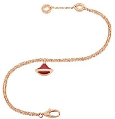 (W) Pulsera de Mujer BVLGARI Diseño Logo Oro Rosa. 358419 Lookbook (W) Pulsera de Mujer BVLGARI Diseño Logo Oro Rosa. 358419