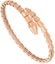 Buy (W) BVLGARI Serpenti 手鐲 18k玫瑰金 蛇形設計 - 玫瑰金色 359395