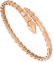 Order (W) BVLGARI Serpenti 手鐲 18k玫瑰金 蛇形設計 - 玫瑰金色 359395