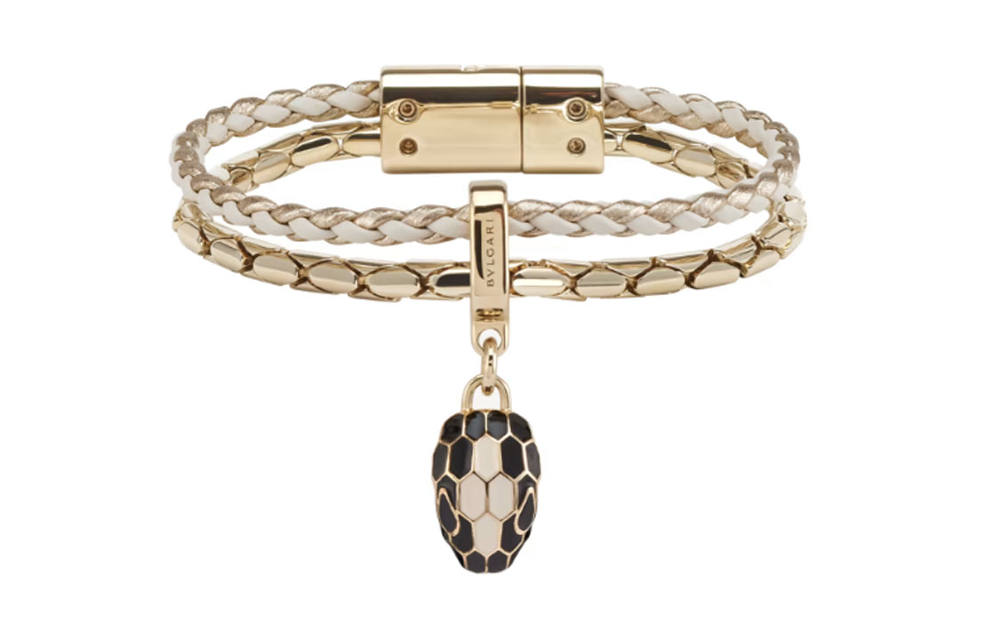 Order (W) BVLGARI Serpenti Forever 金屬手鐲 - 優雅舒適手鏈搜索首選 291579