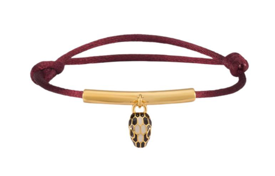 (Women) BVLGARI Serpenti Forever Red Bracelet with Snakehead Charm for Women. 293312 圖 8