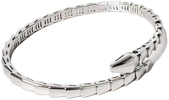 (Women) BVLGARI Serpenti Viper 18k White Gold Snake Bracelet for Women - Silver. BR859769 (Women) BVLGARI Serpenti Viper 18k White Gold Snake Bracelet for Women - Silver. BR859769