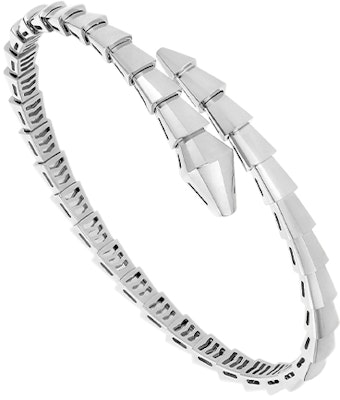 (W) BVLGARI Serpenti Viper 18K白金蛇形手鍊 女款 - 銀色 BR859769 Order (W) BVLGARI Serpenti Viper 18K白金蛇形手鍊 女款 - 銀色 BR859769