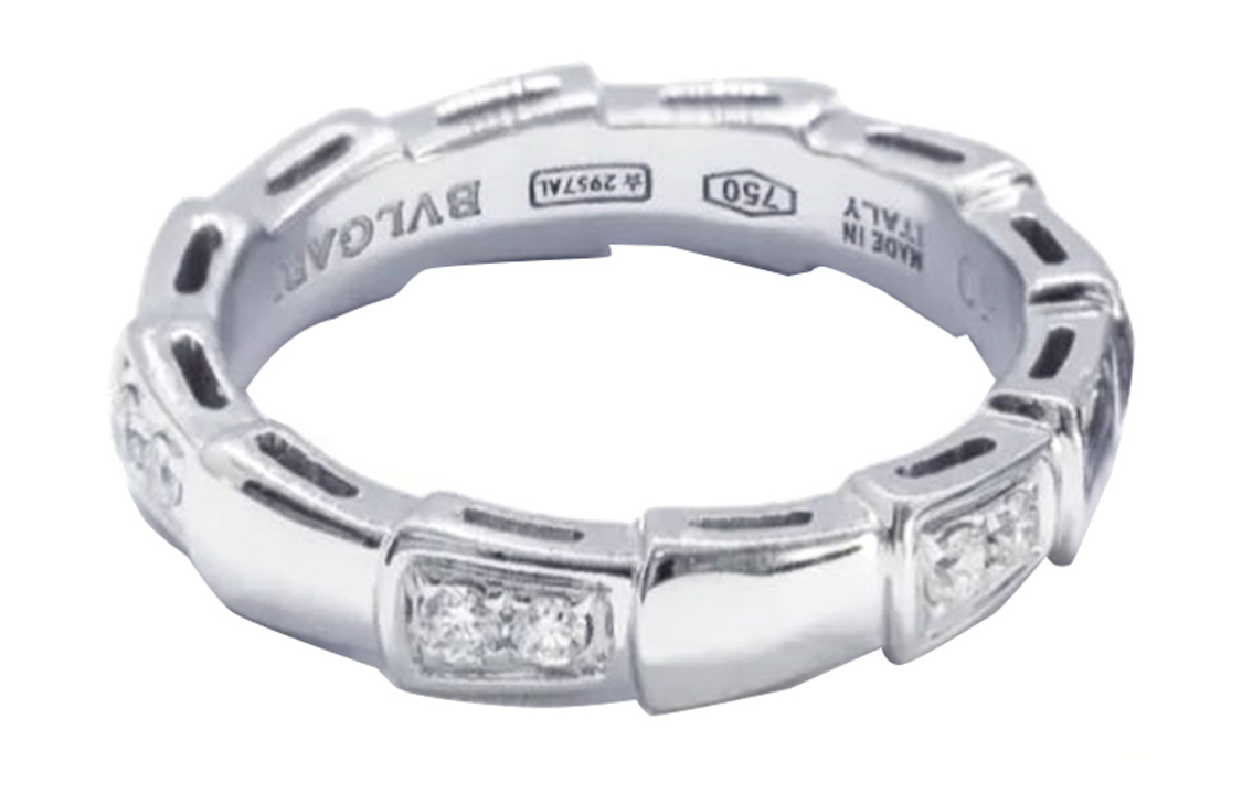 Order (W) BVLGARI Serpenti Viper 鑽石戒指女款 - 優雅奢華珠寶 353385