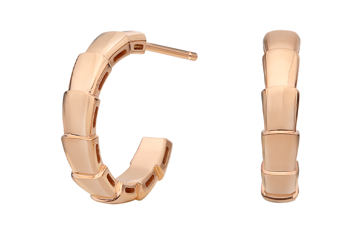Order (W) 寶格麗 Serpenti Viper 玫瑰金耳環珠寶 OR858570356174