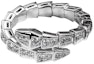 Lookbook (W) BVLGARI Serpenti Viper 白金滿鑽單圈蛇戒 女款 AN858111
