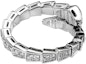 Purchase (W) BVLGARI Serpenti Viper 白金滿鑽單圈蛇戒 女款 AN858111