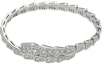Order (W) BVLGARI Serpenti Viper系列 18K白金蛇形手鏈 女用手鍊 BR857492