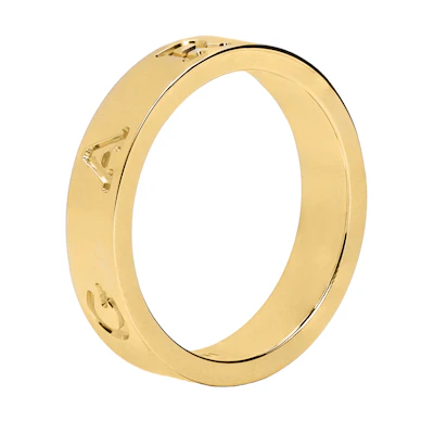 (Women) BVLGARI Unique 18K Gold Ring for Women - Gold. 360357