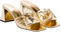 Lookbook (W) By Far Gold Slide Nyaman Serbaguna 7.5cm 23SSLAMAMPCHA
