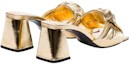 Shop (W) By Far Gold Slide Nyaman Serbaguna 7.5cm 23SSLAMAMPCHA
