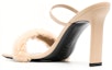 Lookbook (W) By Far Ada Sandal 'Beige Shearling' 22PFADSBLSHESBL