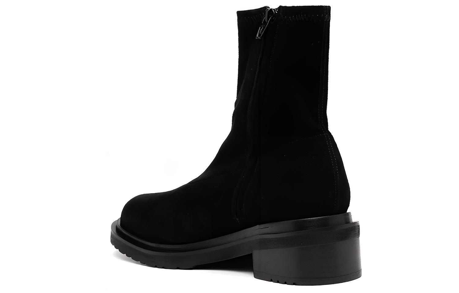 (W) By Far Ankle Boot 'Black Leather Fashion Casual' 圖 3