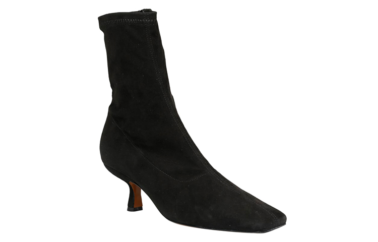 (W) By Far Audrey Leather Boot 'Black Casual Ankle' 圖 2