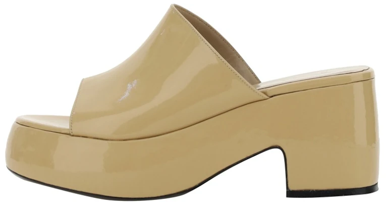 (Women) By Far Beige Slip-On Chunky Heel Sandals 23SSLERMKRFPKRF Buy (Women) By Far Beige Slip-On Chunky Heel Sandals 23SSLERMKRFPKRF