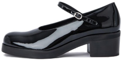 (Women) By Far Beth 'Leather Buckle Block-Heel Mary Jane' 23CRBETLBLP (Women) By Far Beth 'Leather Buckle Block-Heel Mary Jane' 23CRBETLBLP