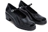 Shop (W) By Far Beth 'Mary Jane Tumit Blok Kulit Berserta Gesper' 23CRBETLBLP