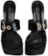 Purchase (Women) By Far Bettina 'Black Square-Toe Open-Toe Slide' 23CABTNBLGLS