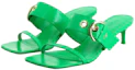 Lookbook (Women) By Far Bettina 'Green Square-Toe Slip-On Slides' 22SSBTNBLCCE-157661