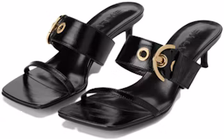 Lookbook (W) By Far Bettina Sabot in Pelle Verniciata ''Nero'' 23CABTNBLGLS