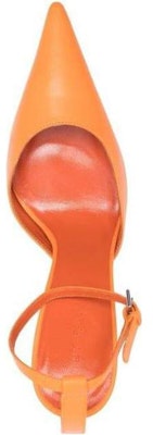 (W) By Far Tacón de Aguja con Hebilla 'Cuero Naranja' 23CRELZHORNAPOR Lookbook (W) By Far Tacón de Aguja con Hebilla 'Cuero Naranja' 23CRELZHORNAPOR
