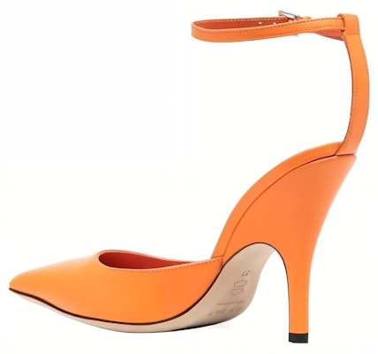(W) 바이파 버클 스틸레토 오렌지 (By Far Buckle Stiletto Orange) 23CRELZHORNAPOR Purchase (W) 바이파 버클 스틸레토 오렌지 (By Far Buckle Stiletto Orange) 23CRELZHORNAPOR