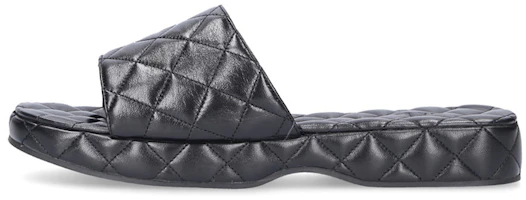 (Women) By Far Calf Leather Peep-Toe Sandals 'Black' 21SSLILOMBLCRE (Women) By Far Calf Leather Peep-Toe Sandals 'Black' 21SSLILOMBLCRE