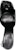 (W) Sandal Kulit Anak Lembu By Far 'Black Open-Toe Slide' 22FWROMYMBLPBL