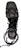 (W) By Far Sandal Tumit Sederhana Kulit Anak Lembu 'Black Ribbon' 23SSALESBLNAPBL