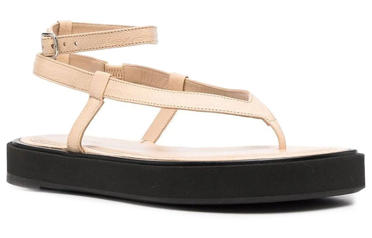 (W) By Far Cece Platform Sandal 'Beige' 圖 2