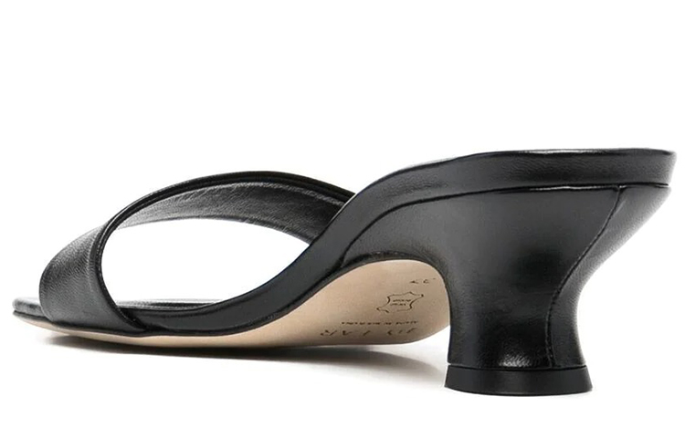 Shop By Far Ceni 涼鞋 簡約休閒露趾高跟涼鞋 女款 黑色