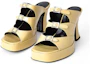 Lookbook (Women) By Far Chaka 'Elegant Buckle Mule High Heels - Yellow' 21PFCHKWYWCRE