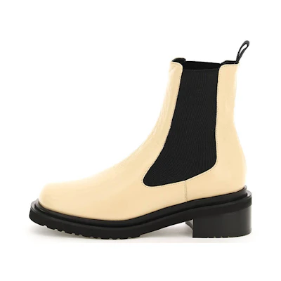 (W) By Far Chelsea Boot 'Simple Punk Beige'