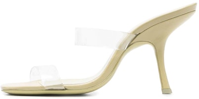 (Women) By Far Clara Slip-On Sandals 'Light Yellow' 22SSCLAOLVGLSOLV (Women) By Far Clara Slip-On Sandals 'Light Yellow' 22SSCLAOLVGLSOLV