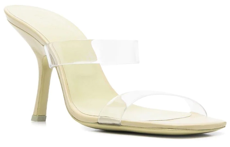 Order (Women) By Far Clara Slip-On Sandals 'Light Yellow' 22SSCLAOLVGLSOLV