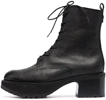 (Women) By Far Cobain Leather Platform Ankle Boots 'Black' 21PFCBBLGRL (Women) By Far Cobain Leather Platform Ankle Boots 'Black' 21PFCBBLGRL