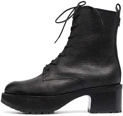 (Women) By Far Cobain Leather Platform Ankle Boots 'Black' 21PFCBBLGRL Buy (Women) By Far Cobain Leather Platform Ankle Boots 'Black' 21PFCBBLGRL
