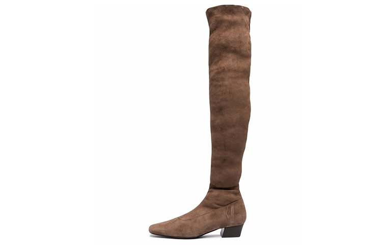 (W) By Far Colette Boots 'Brown Over-the-Knee'
