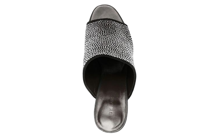 (W) By Far Crystal Mule 'Black' 圖 5